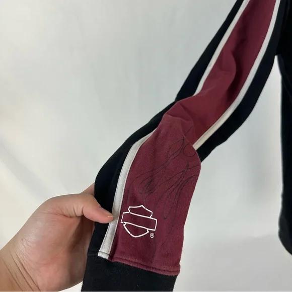 Vintage Harley Davidson Zip Up - Picture 3 of 4